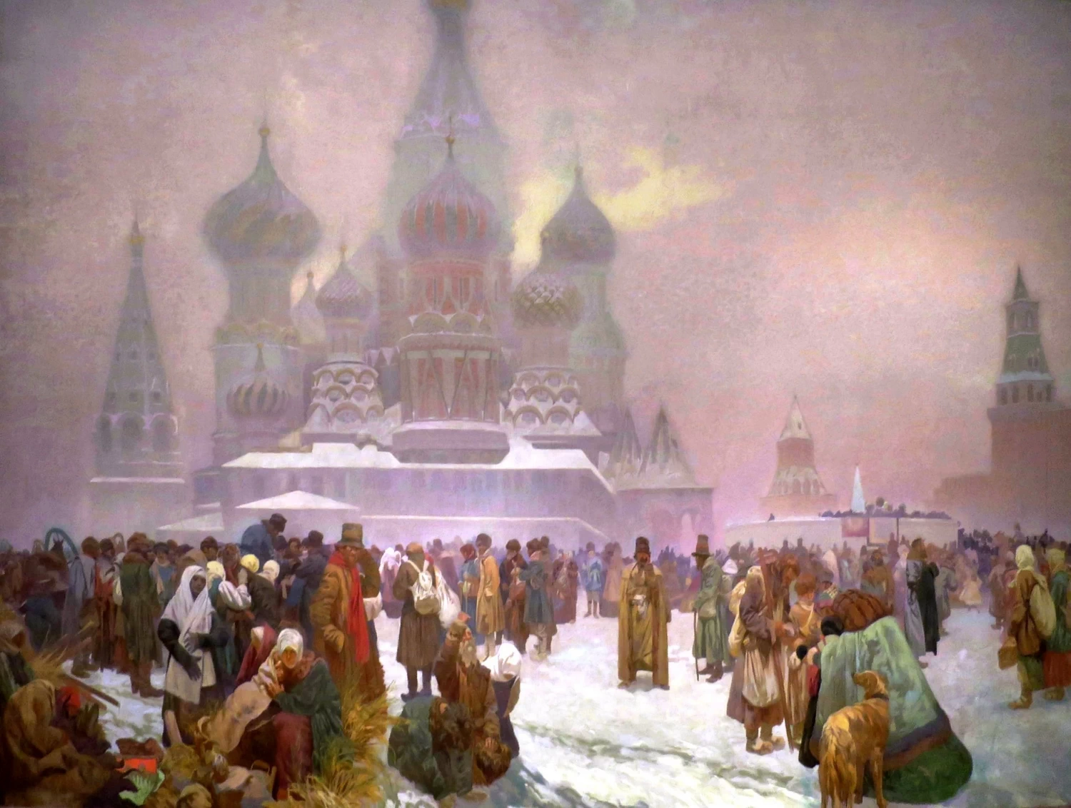 Alfons Mucha - L'abolizione della servitù in Russia
